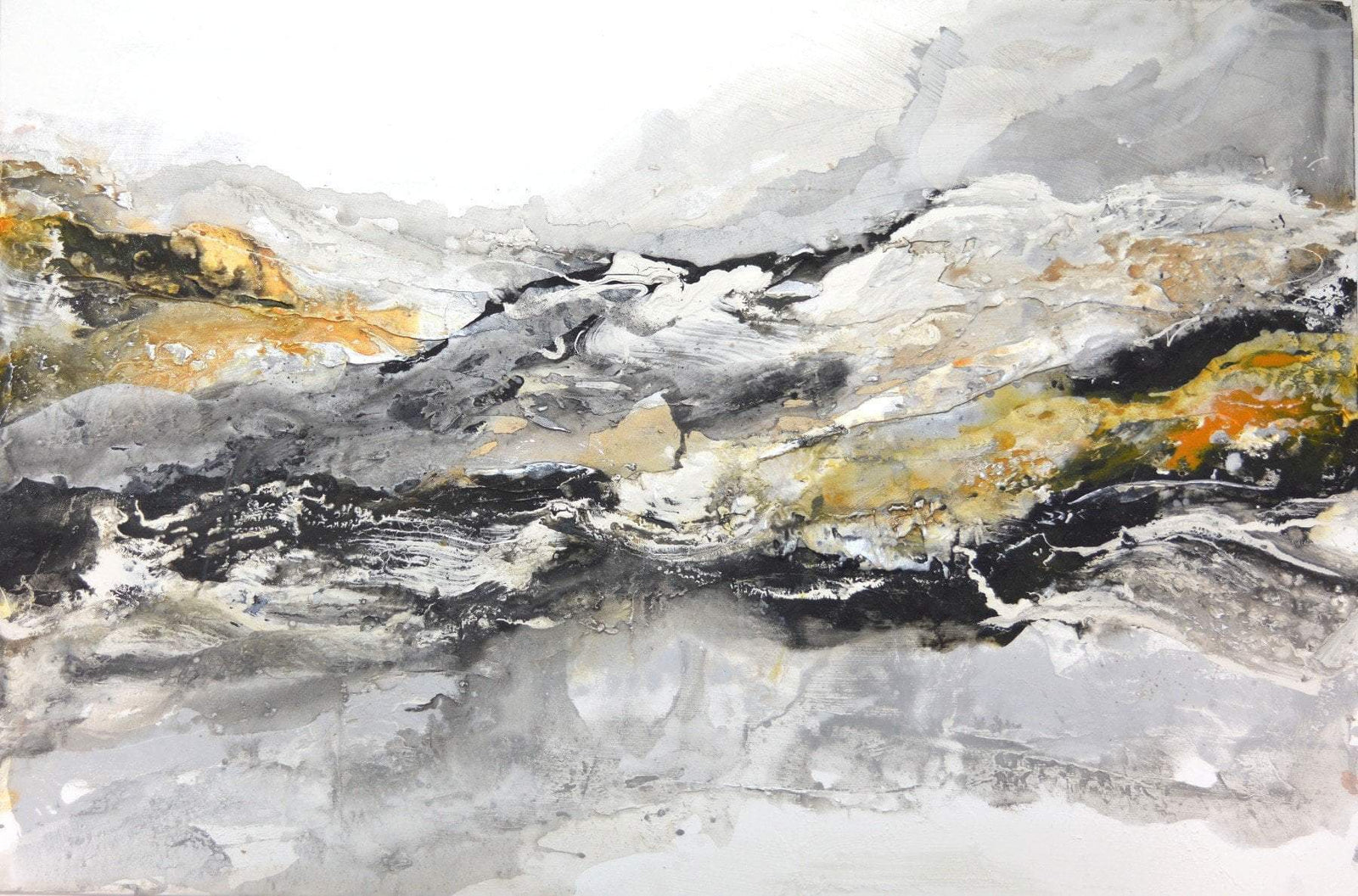 Elevate Your Space with Timeless Winter-Inspired Abstract Art