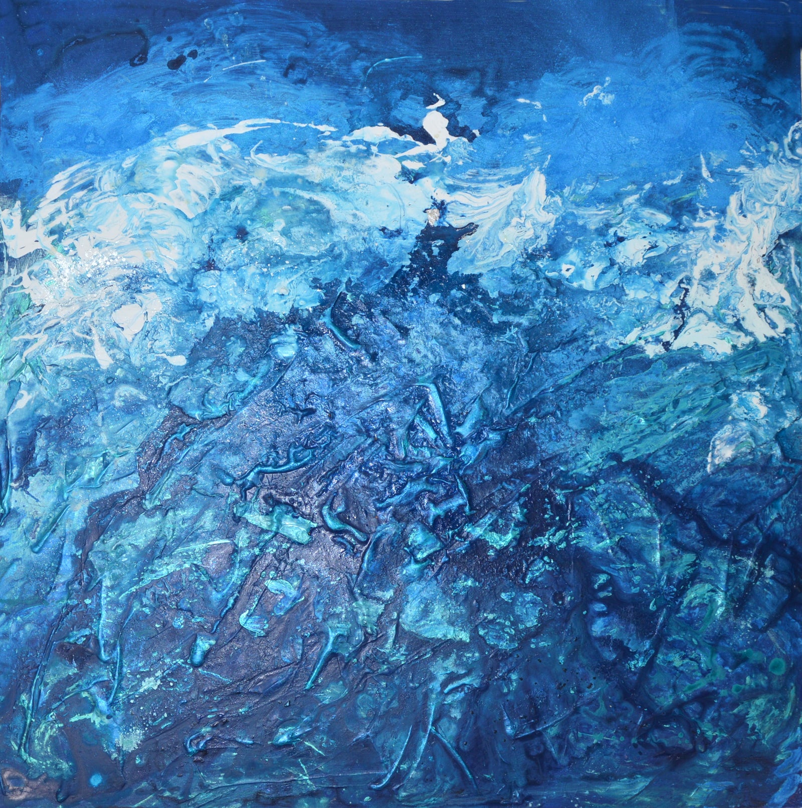 Navy Abstract Paintings
