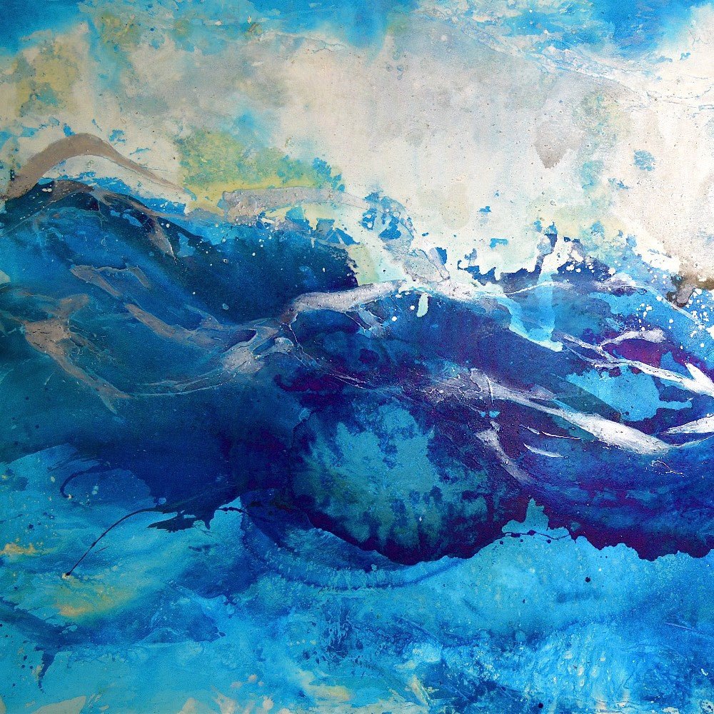 Blue Abstract Art Prints