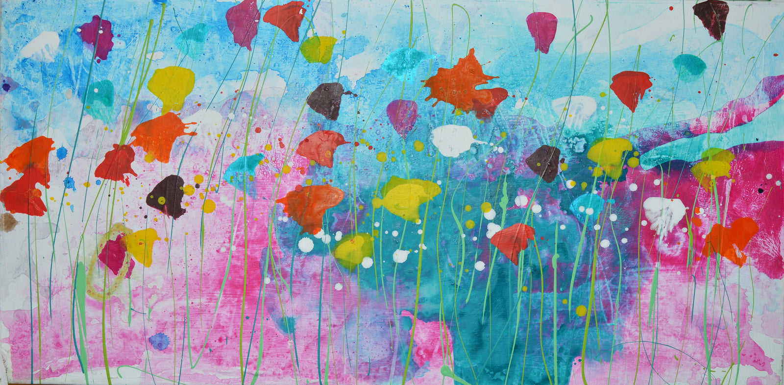 NEW: Botanical beauty - Original Abstract Wall Art