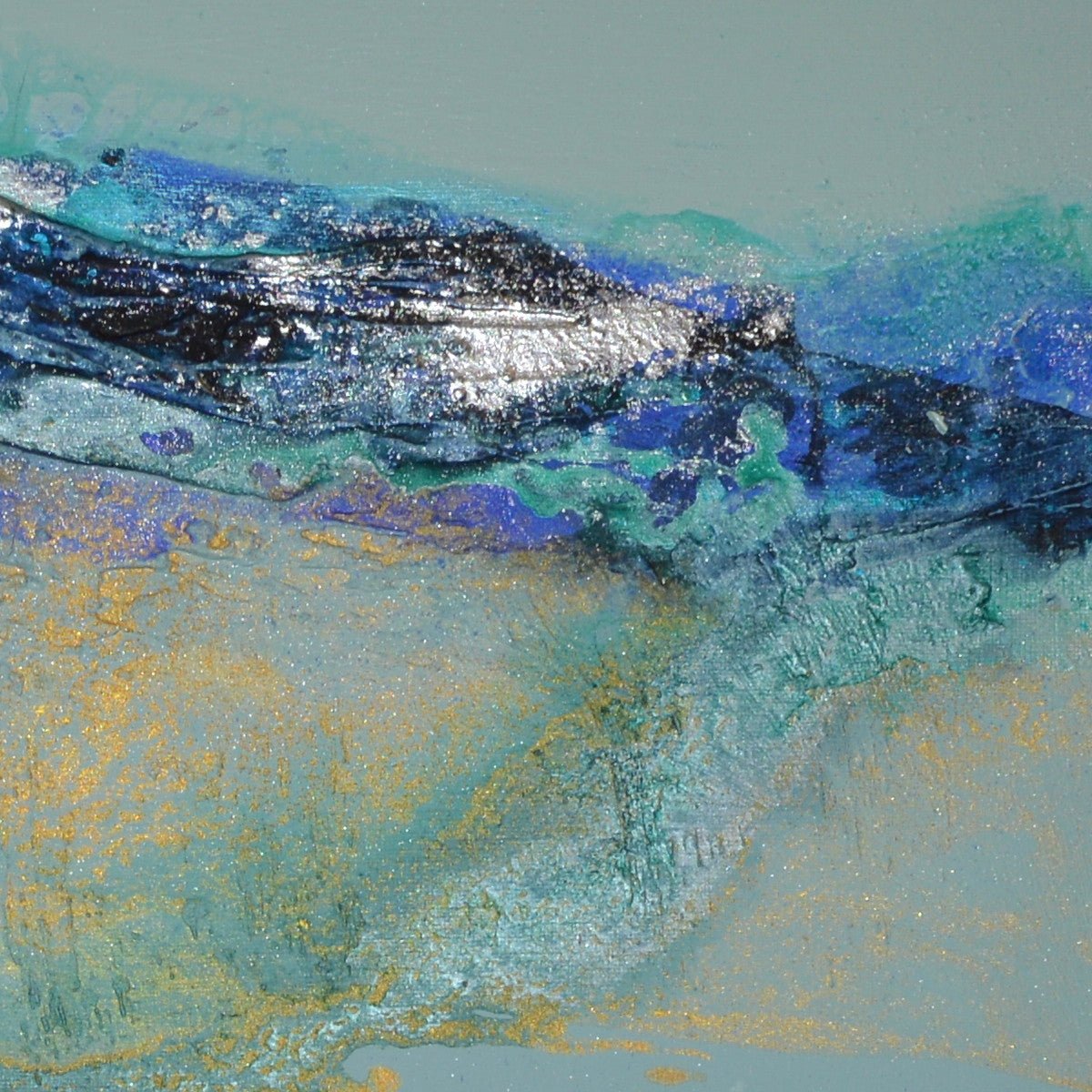 Mist Abstract Buy Original Seascape Abstract Art Paintings | By Caroline Ashwood UK