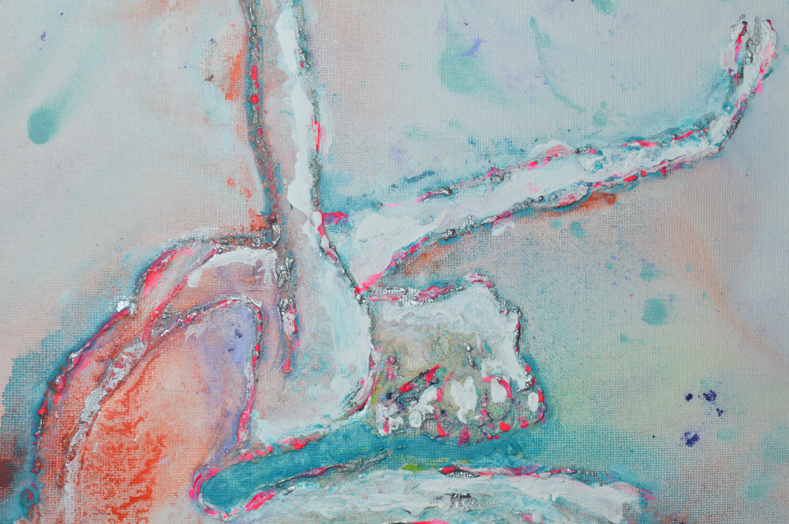 NEW: Swan Lake - Original Abstract Wall Art