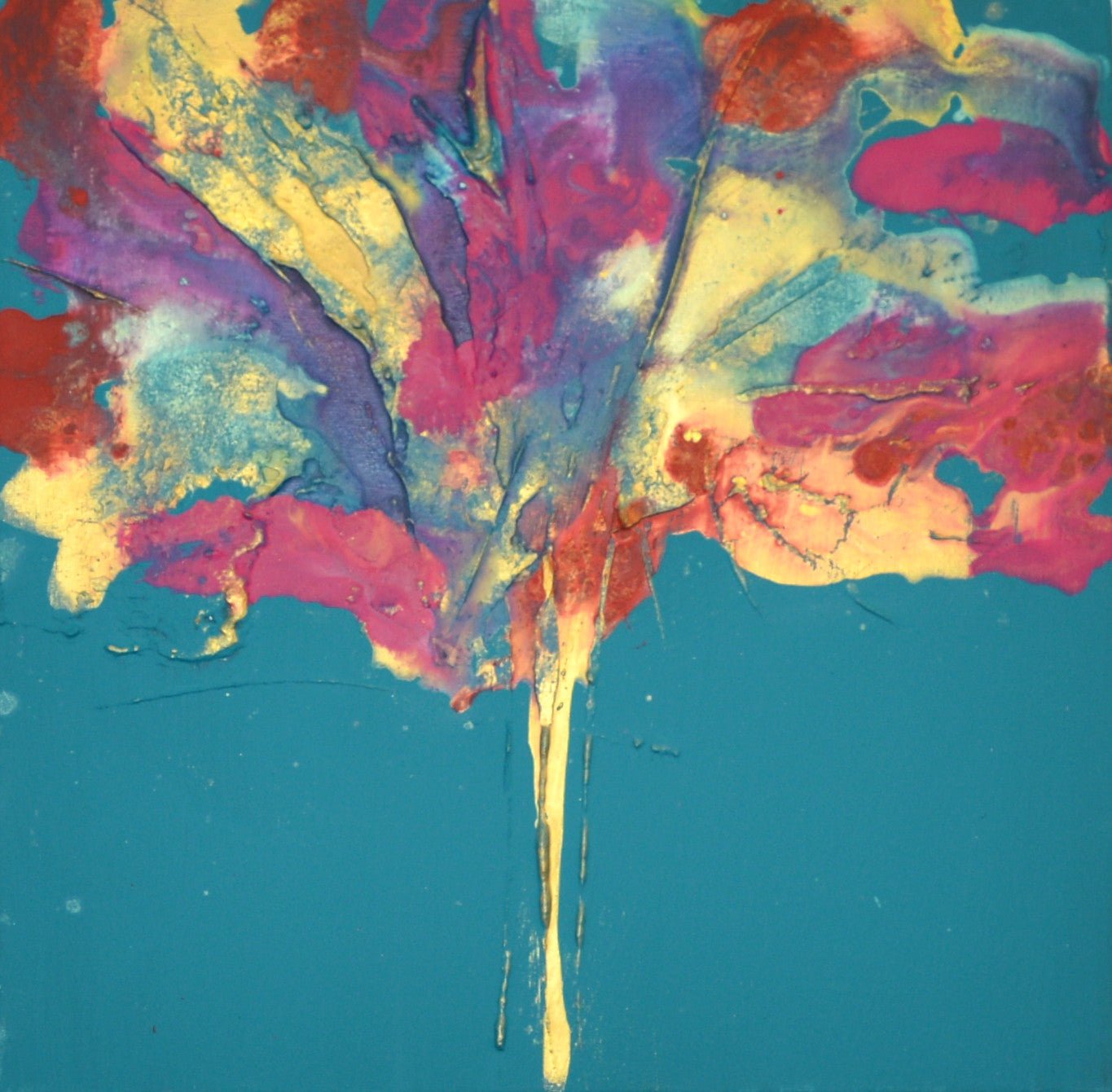 tree study 2 - Original Abstract Wall Art By Caroline Ashwood