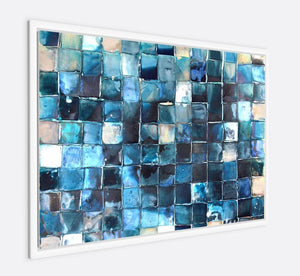Indigo Mosaic - Limited Edition Art Prints