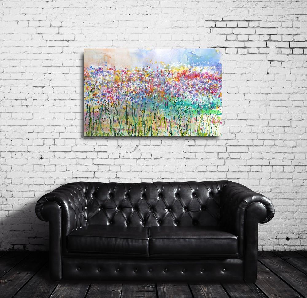 Le Jardin - Original Abstract Wall Art By Caroline Ashwood