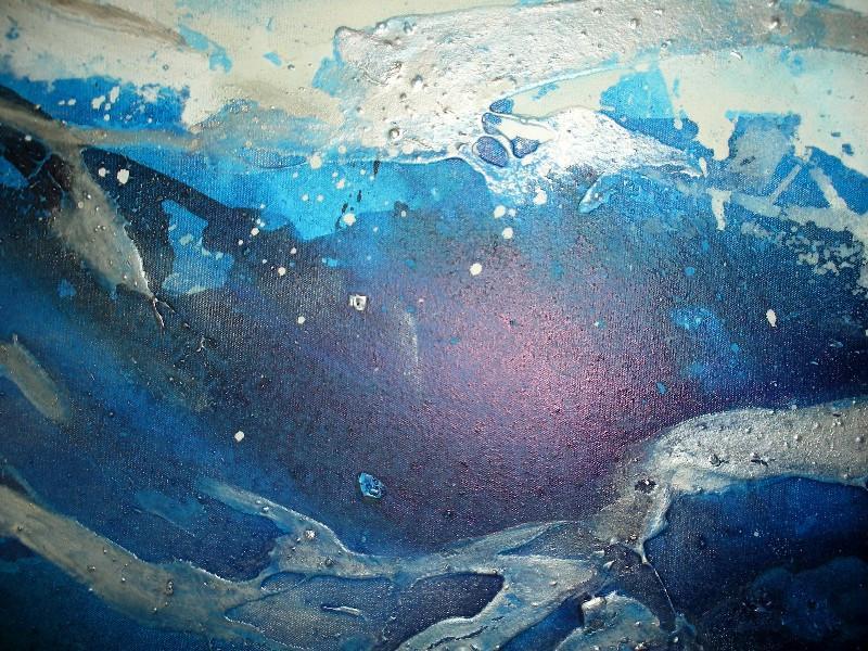 Norfolk Shore - Original Abstract Wall Art By Caroline Ashwood