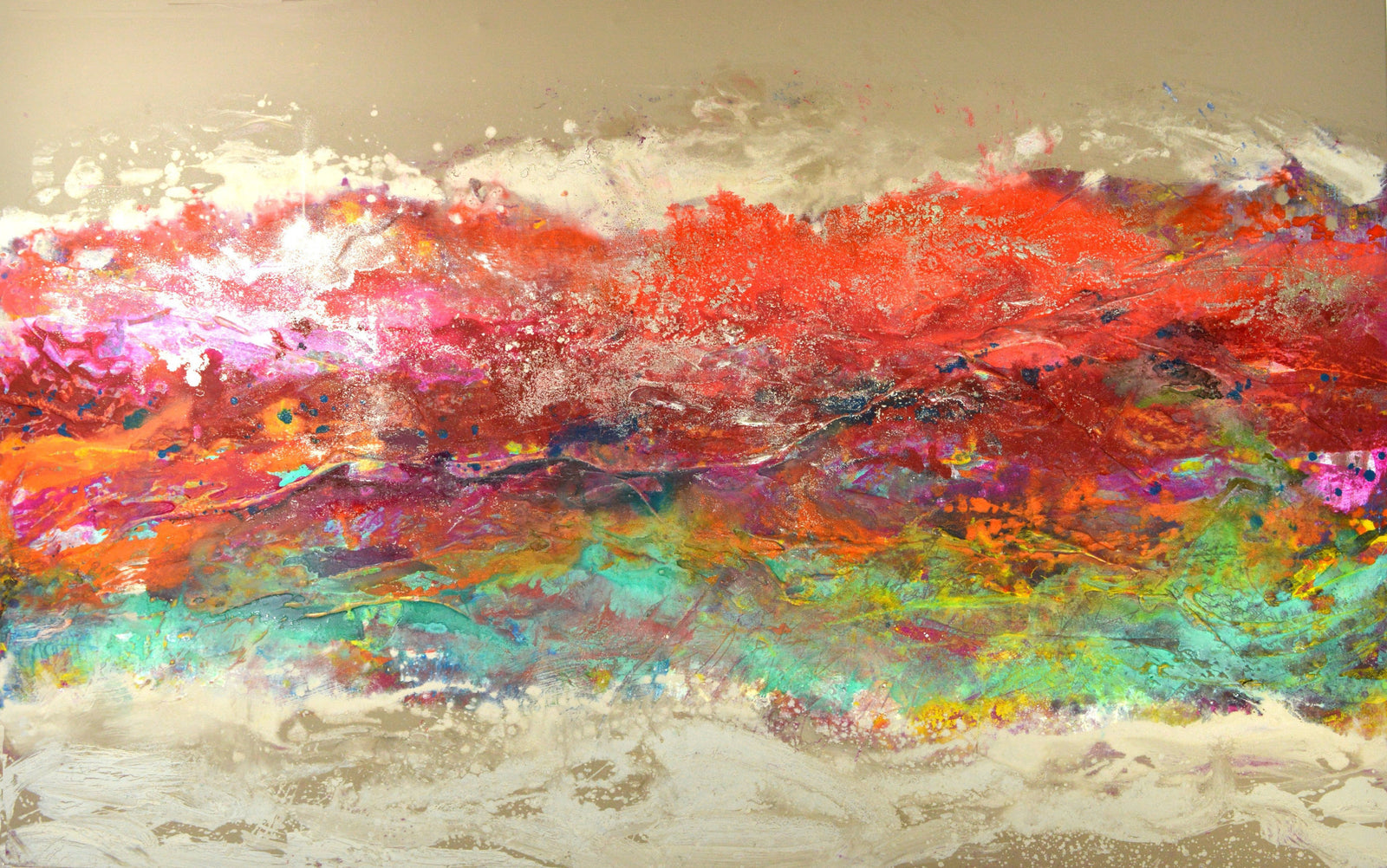 Red Sea - Original Abstract Wall Art