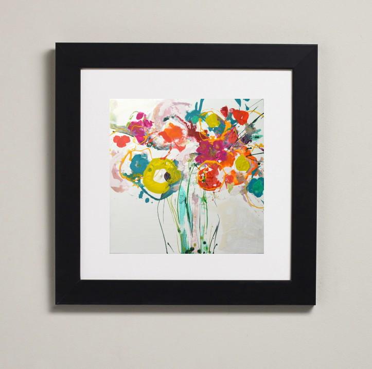 Small Framed Prints - Choice of Flower designs - Ready to hang
