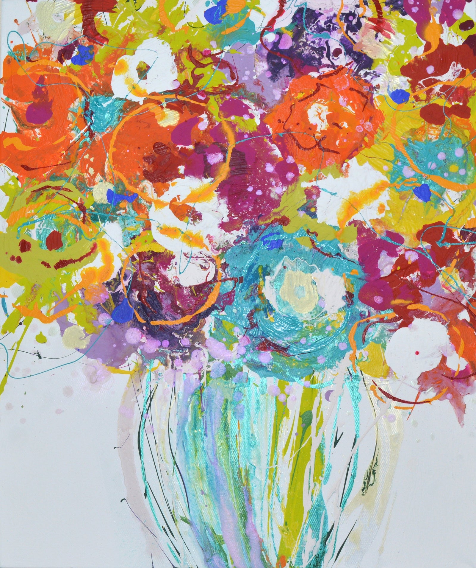 Summer Spray - Original Abstract Wall Art